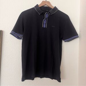 Boss Men's Navy Blue Polo Shirt